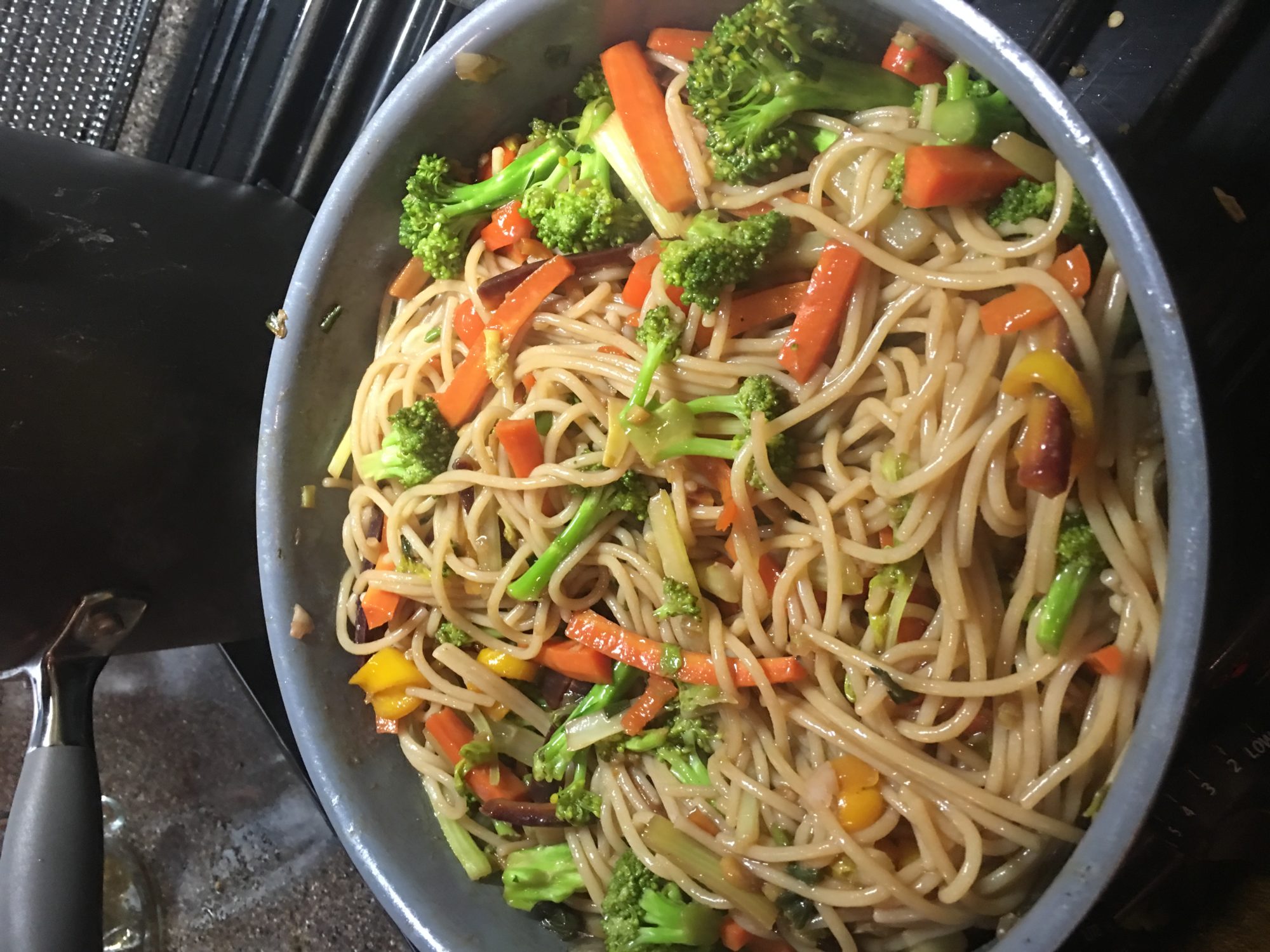 Vegetable Lo Mein : Vegetable Lo Mein - Eat. Drink. Love. : It comes together faster than you can call in an order, and this homemade vegetable lo mein is even more flavorful and.